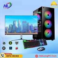 Bộ Pc Core i5 12400F |16G| SSD 256| GTX 1060| Màn 24 inh